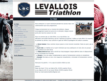 Tablet Screenshot of levalloistriathlon.fr